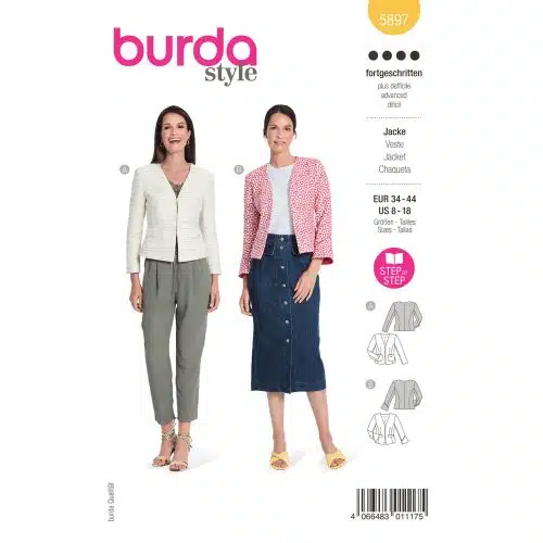 Burda Patroon 5897 - Colbert in Variaties
