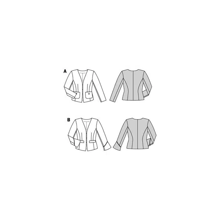 Burda Patroon 5897 - Colbert in Variaties