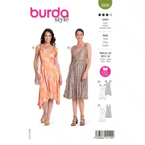Burda Patroon 5899 - Jurk in Variaties