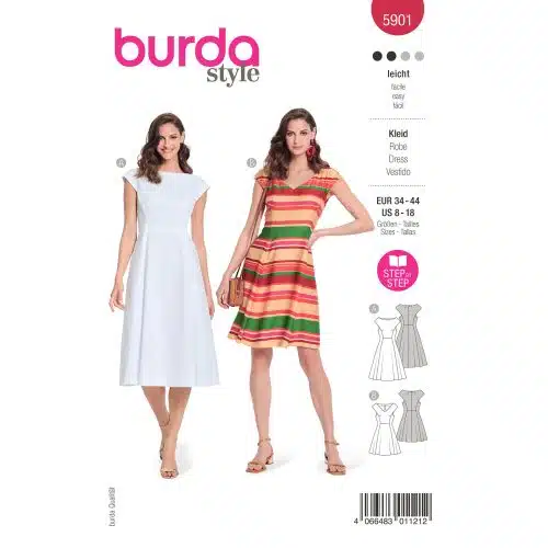Burda Patroon 5901 - Jurk in Variaties