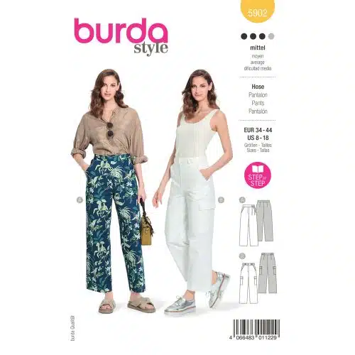 Burda Patroon 5902 - Broek in Variaties