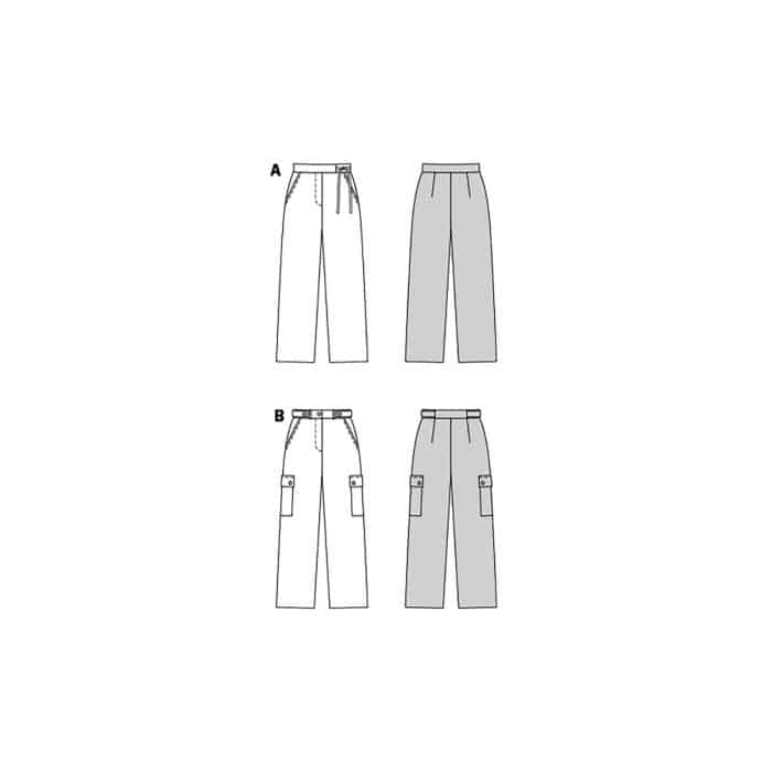 Burda Patroon 5902 - Broek in Variaties
