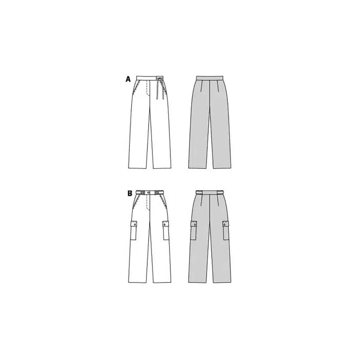 Burda Patroon 5902 - Broek in Variaties