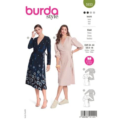 Burda Patroon 5933 - Jurk in Variaties