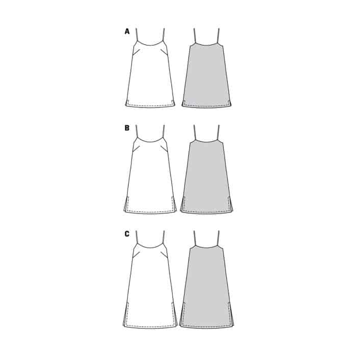 Burda Patroon 5996 - Jurk in Variaties