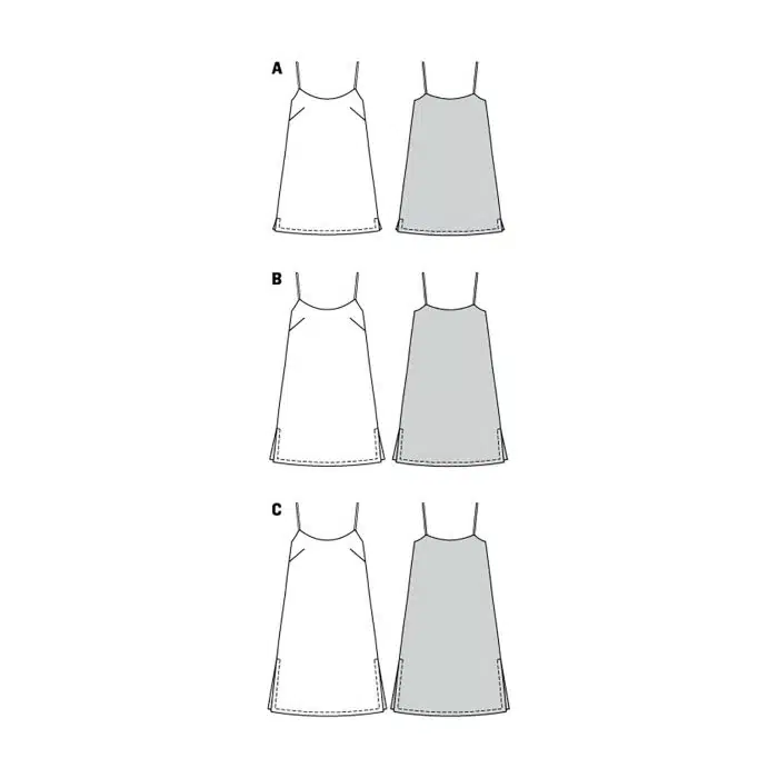 Burda Patroon 5996 - Jurk in Variaties