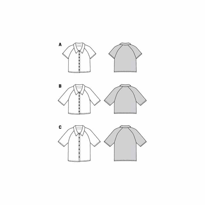 Burda Patroon 5997 - Blouse in Variaties