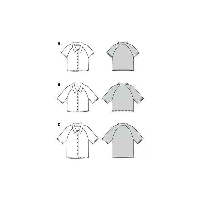 Burda Patroon 5997 - Blouse in Variaties