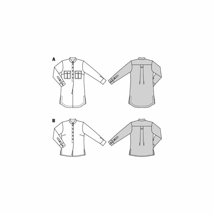 Burda Patroon 6001 - Blouse in Variaties