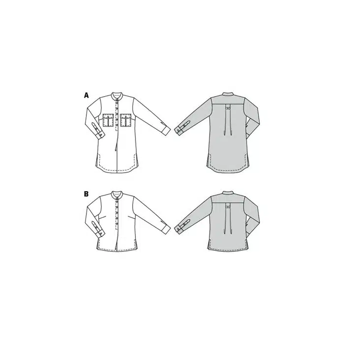 Burda Patroon 6001 - Blouse in Variaties
