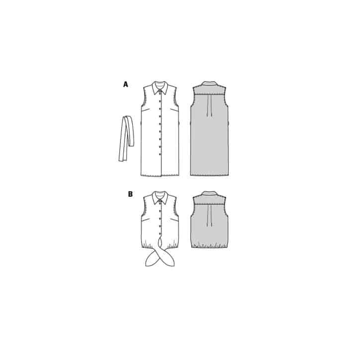 Burda Patroon 6003 - Jurk en Blouse