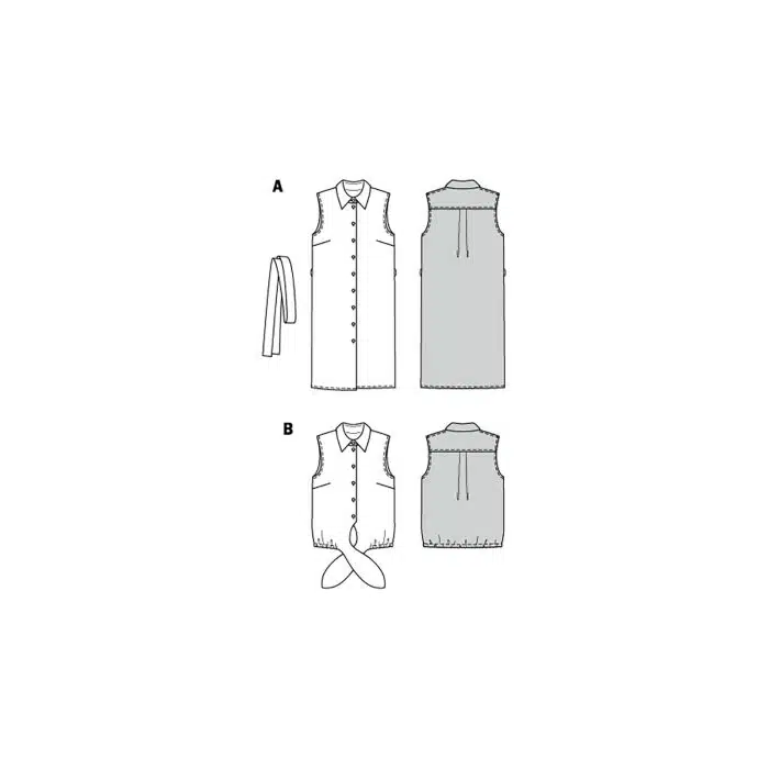Burda Patroon 6003 - Jurk en Blouse