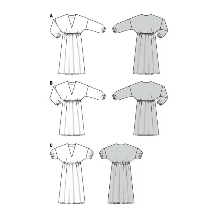 Burda Patroon 6007 - Jurk in Variaties