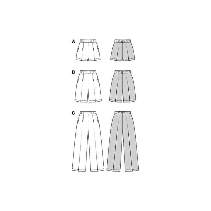 Burda Patroon 6008 - Broek in Variaties