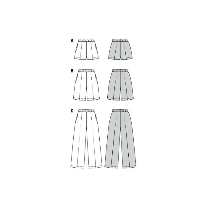 Burda Patroon 6008 - Broek in Variaties