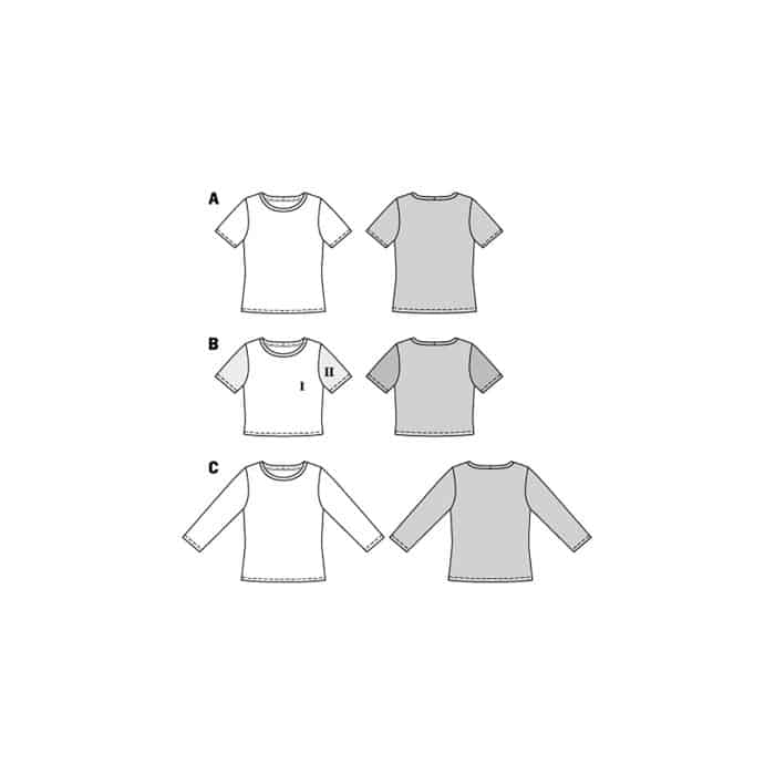 Burda Patroon 6010 - Shirt in Variaties