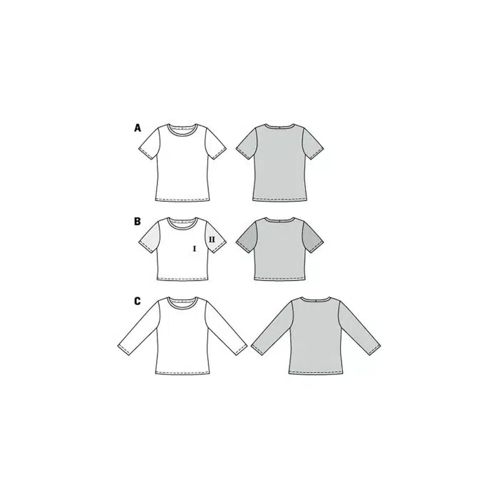 Burda Patroon 6010 - Shirt in Variaties