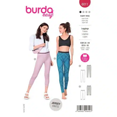 Burda Patroon 6011 - Legging in Variaties