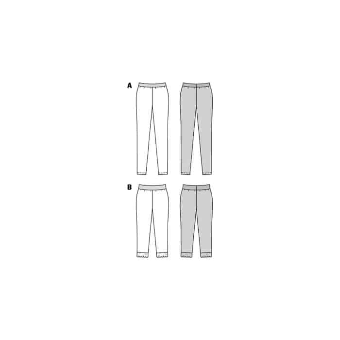Burda Patroon 6011 - Legging in Variaties