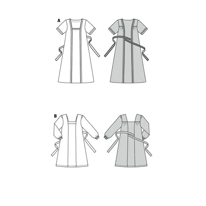 Burda Patroon 6014 - Jurk in Variaties