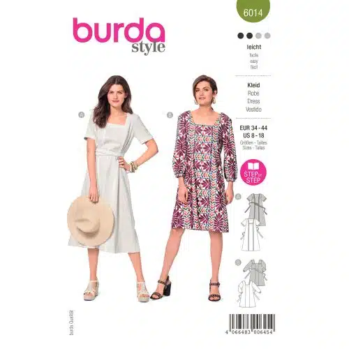 Burda Patroon 6014 - Jurk in Variaties