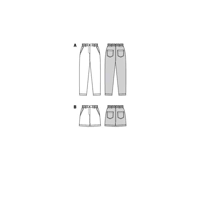 Burda Patroon 6015 - Broek in Variaties