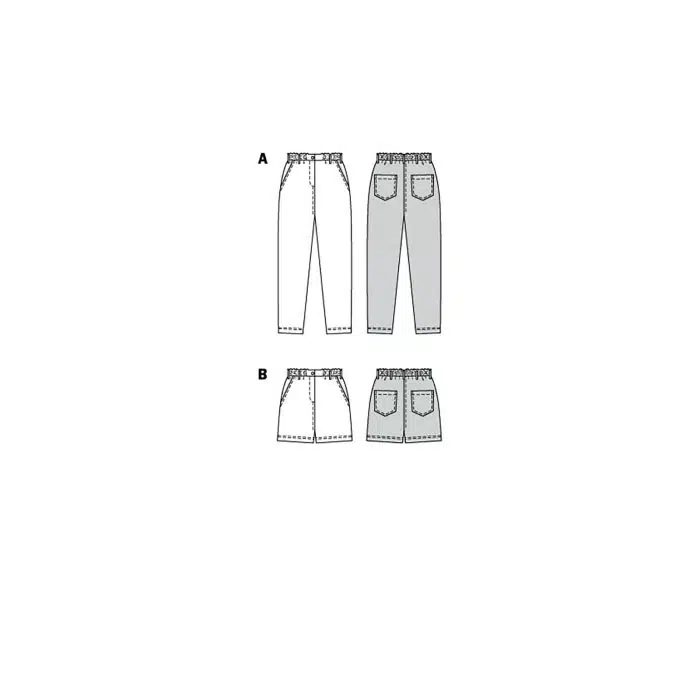Burda Patroon 6015 - Broek in Variaties