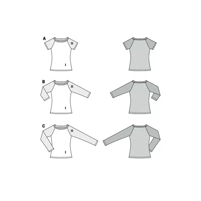 Burda Patroon 6028 - Shirt in Variaties
