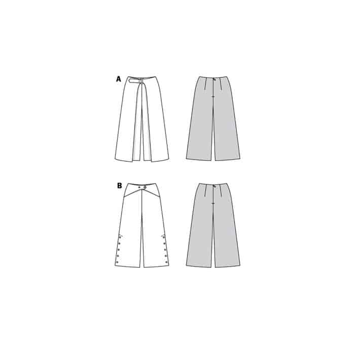 Burda Patroon 6032 - Broek in Variaties