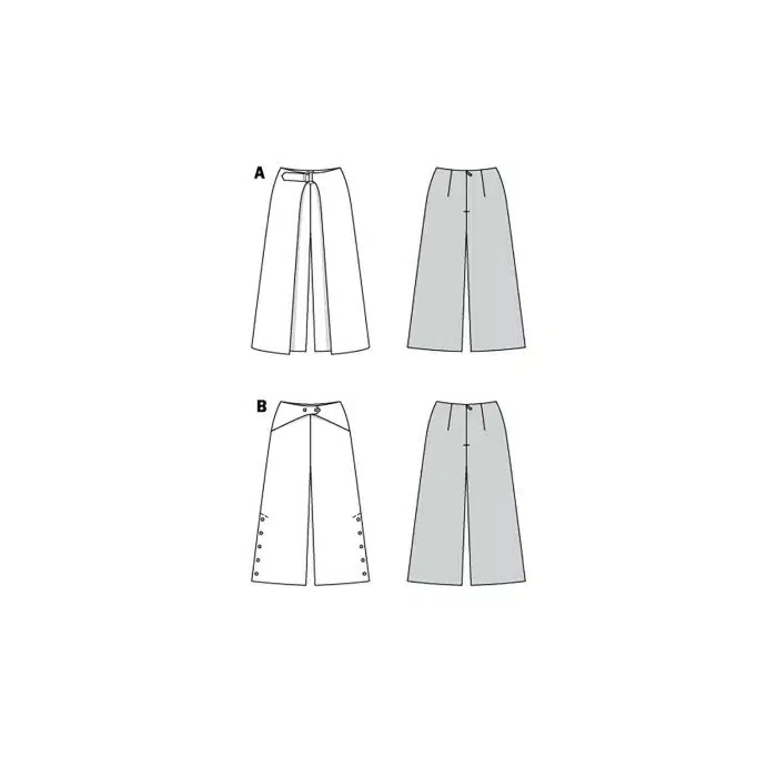 Burda Patroon 6032 - Broek in Variaties