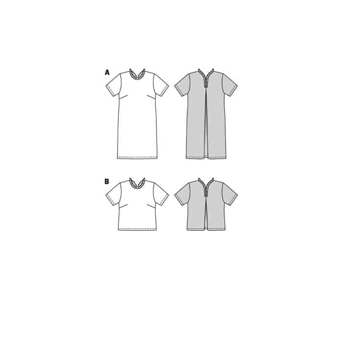 Burda Patroon 6039 - Jurk en Blouse