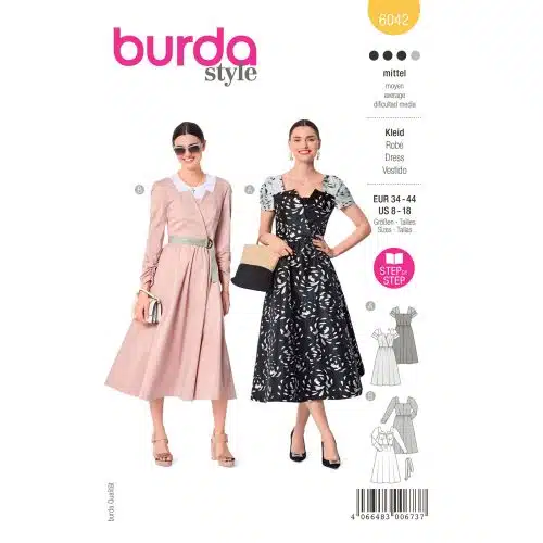 Burda Patroon 6042 - Jurk in Variaties