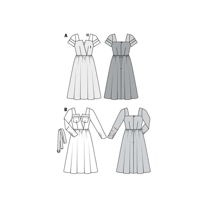 Burda Patroon 6042 - Jurk in Variaties