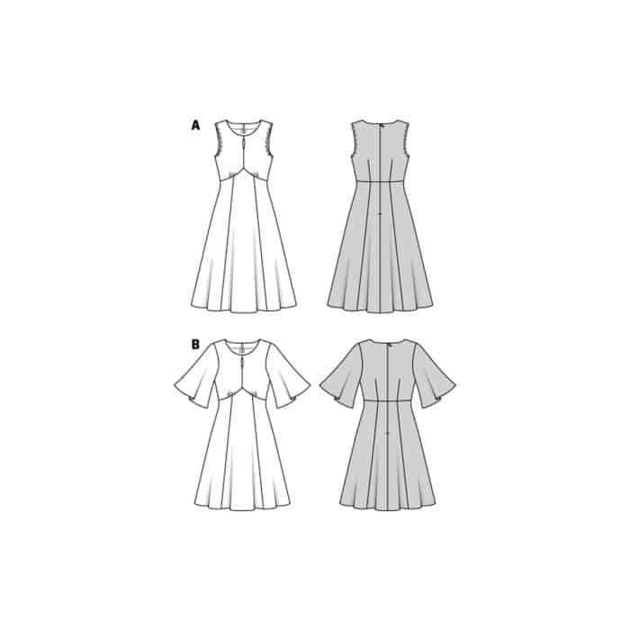 Burda Patroon 6133 - Jurk in Variaties