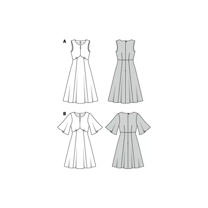 Burda Patroon 6133 - Jurk in Variaties
