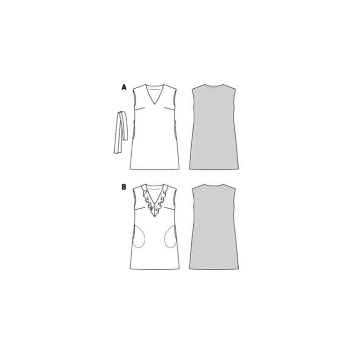 Burda Patroon 6221 - Jurk in Variaties