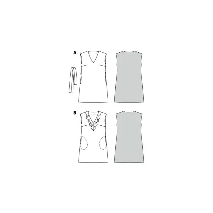 Burda Patroon 6221 - Jurk in Variaties