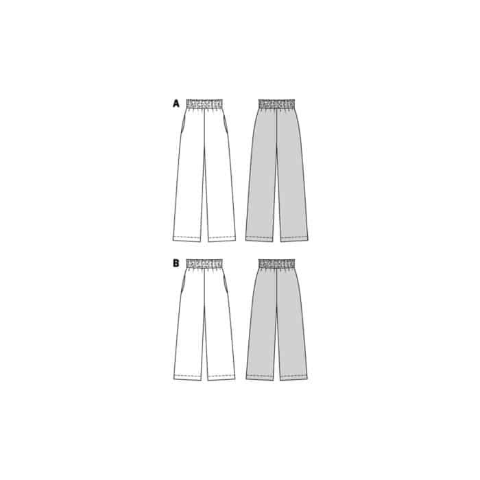 Burda Patroon 6229 - Broek in Variaties