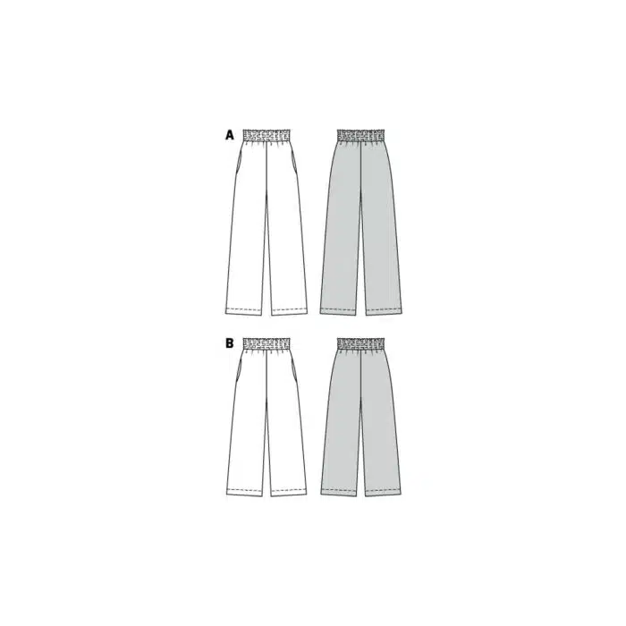 Burda Patroon 6229 - Broek in Variaties