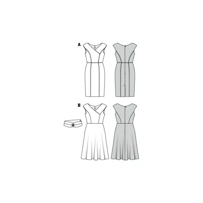 Burda Patroon 6236 - Jurk in Variaties