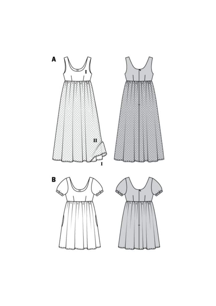 Burda Patroon 6312 - Jurk in variaties