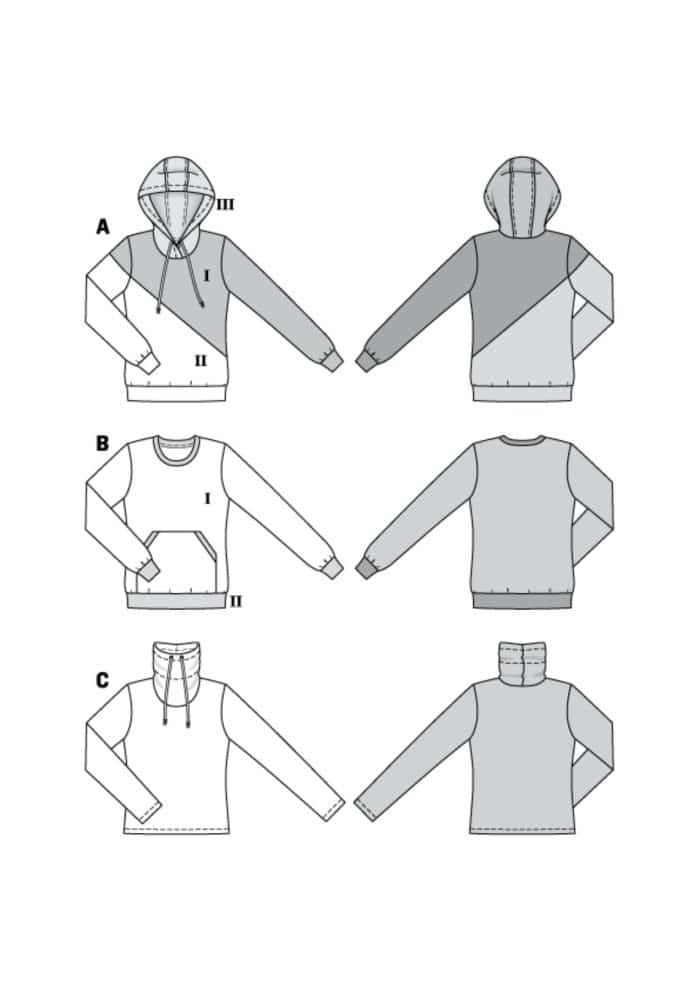 Burda Patroon 6315 - Shirt in variaties