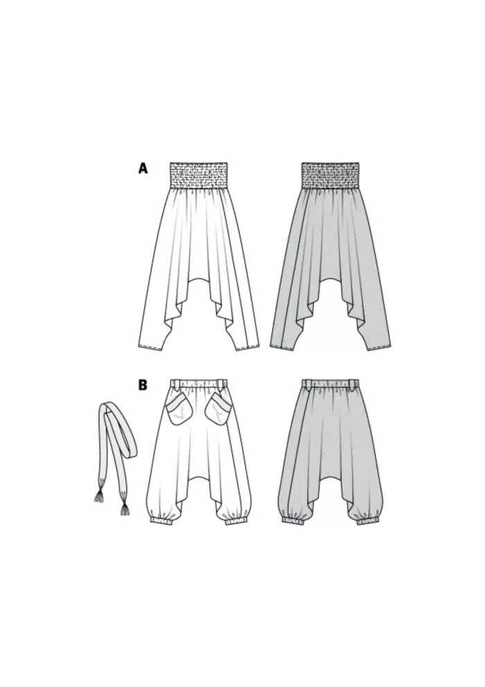 Burda Patroon 6316 - Broek in variaties