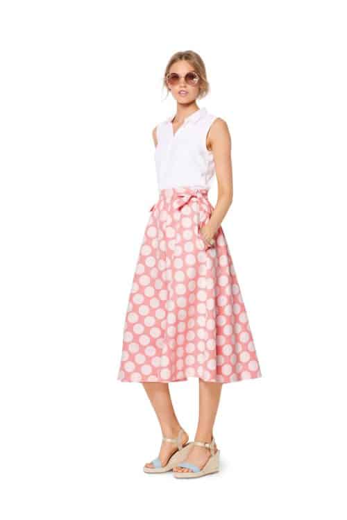 Burda Patroon 6319 - Rok in variaties