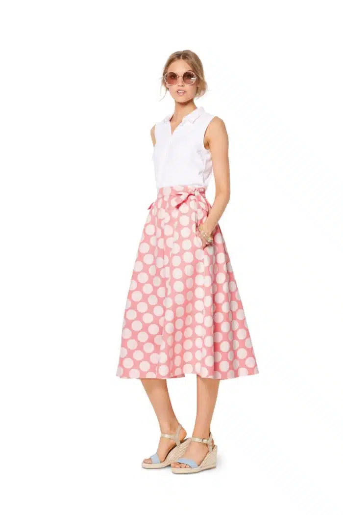 Burda Patroon 6319 - Rok in variaties