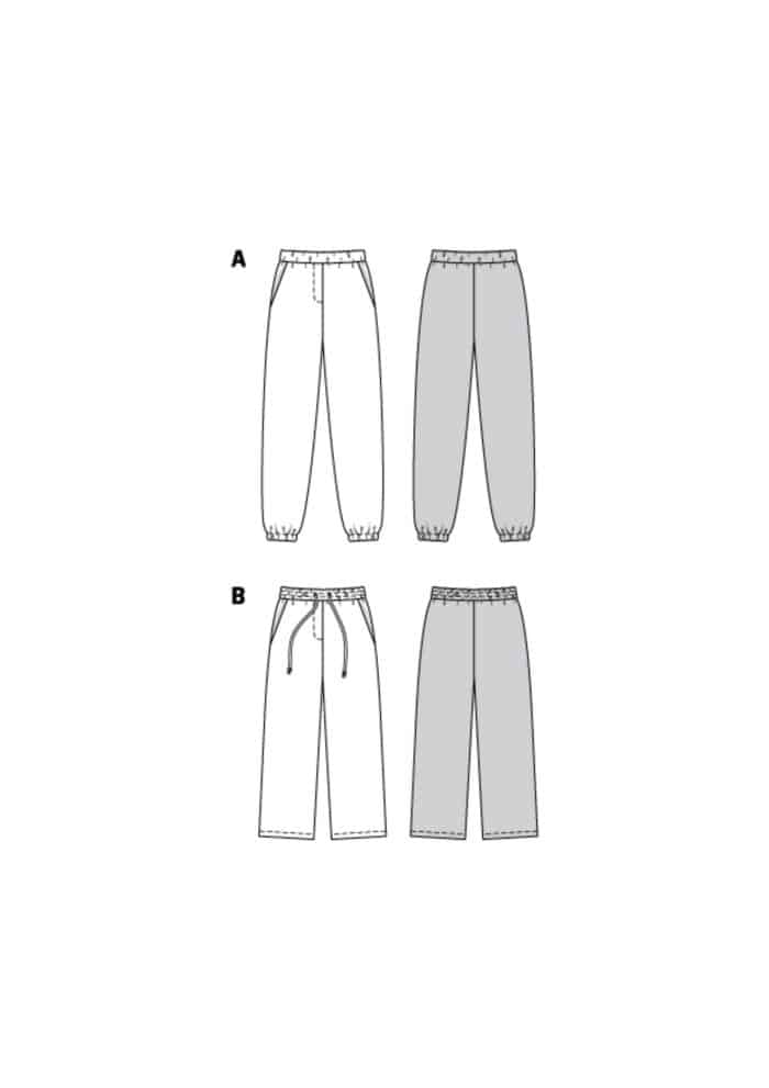 Burda Patroon 6333 - Broek in variaties