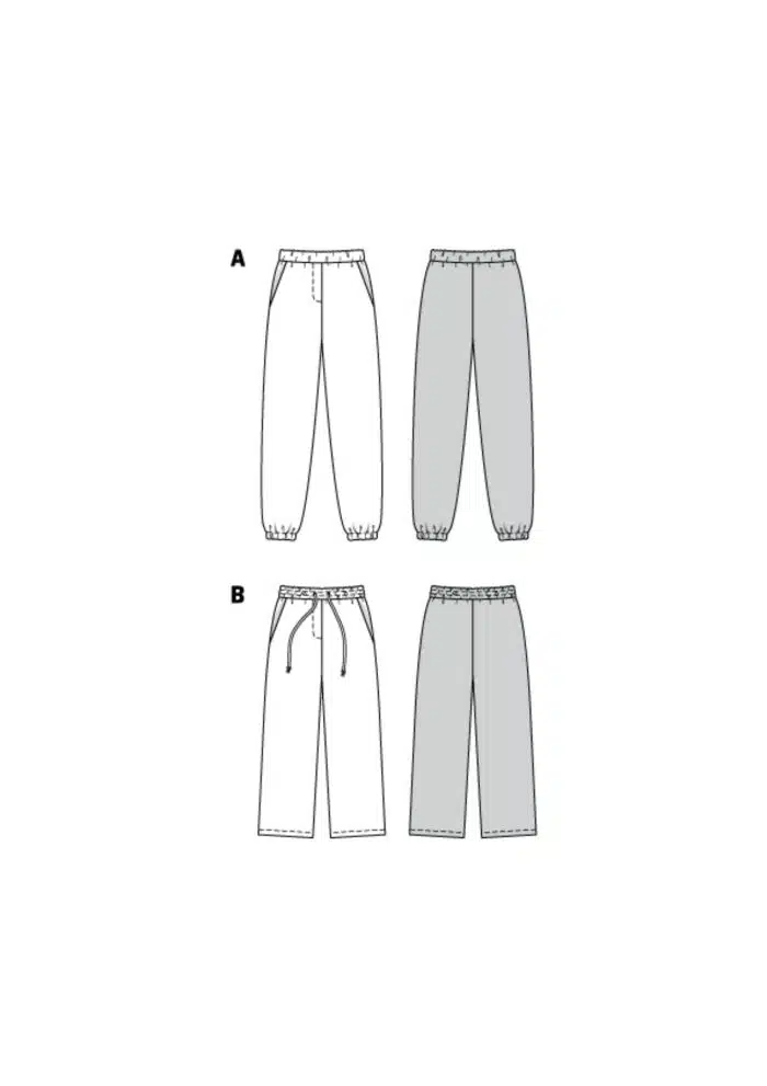 Burda Patroon 6333 - Broek in variaties