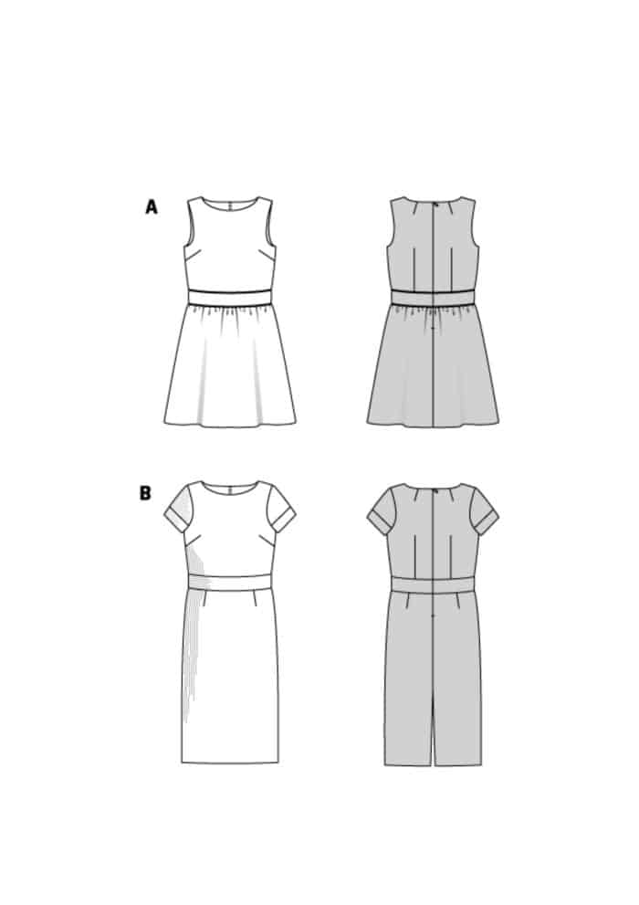 Burda Patroon 6339 - Jurk in variaties