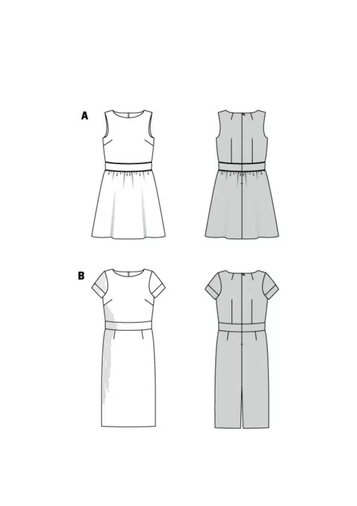 Burda Patroon 6339 - Jurk in variaties