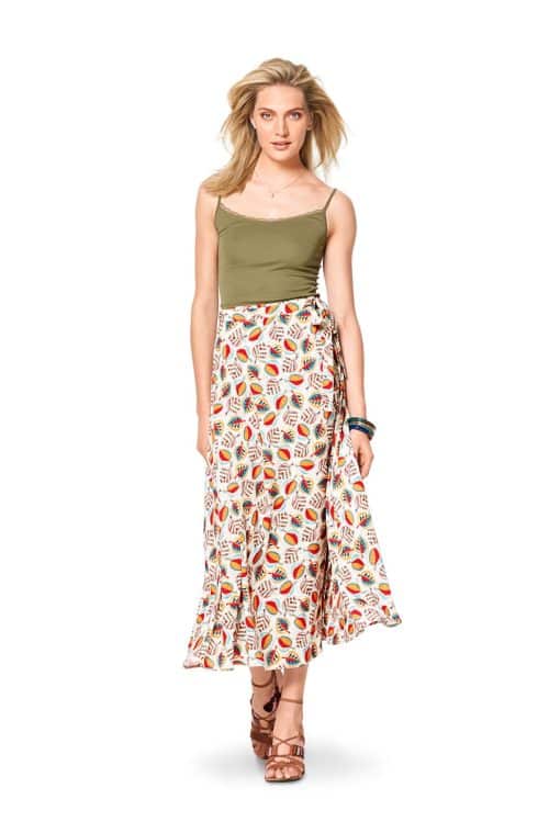 Burda Patroon 6340 - Rok in variaties